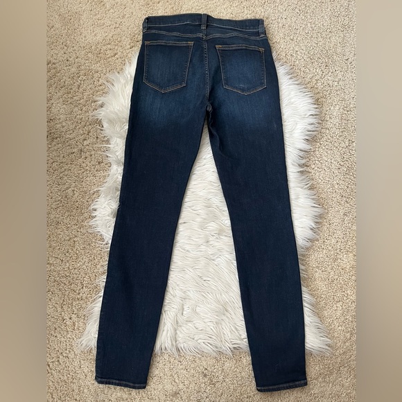 {J. Crew Factory} Stretch High-Rise Skinny Jeans in Blue - Women's 28 - Picture 4 of 10
